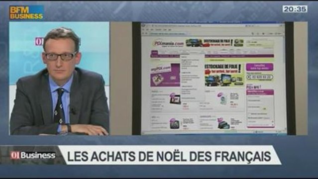 La stratégie des sites marchands face aux prévisions d'achats de Noël, dans 01Business - 14/12 3/4