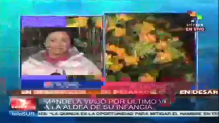 Llegó el cadáver de Madiba a Qunu, su pueblo natal donde será inhumado