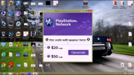 PSN Code Generator [ Working December 2013 ]