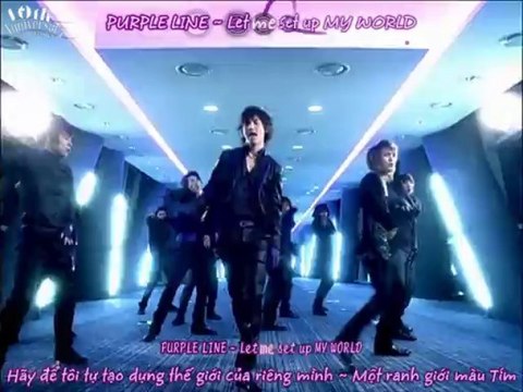 [OUAD's Vietsub + Kara][MV] 東方神起 DBSK - Purple Line