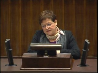 Bożena Szydłowska - Wystąpienie z dnia 11 grudnia 2013 roku.
