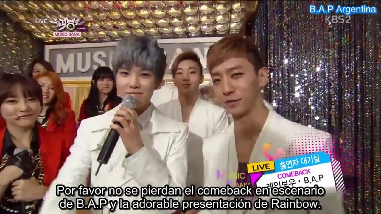 [ESP] B.A.P & Rainbow Waiting Room