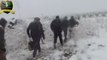 Rebels fight through Syrian snow