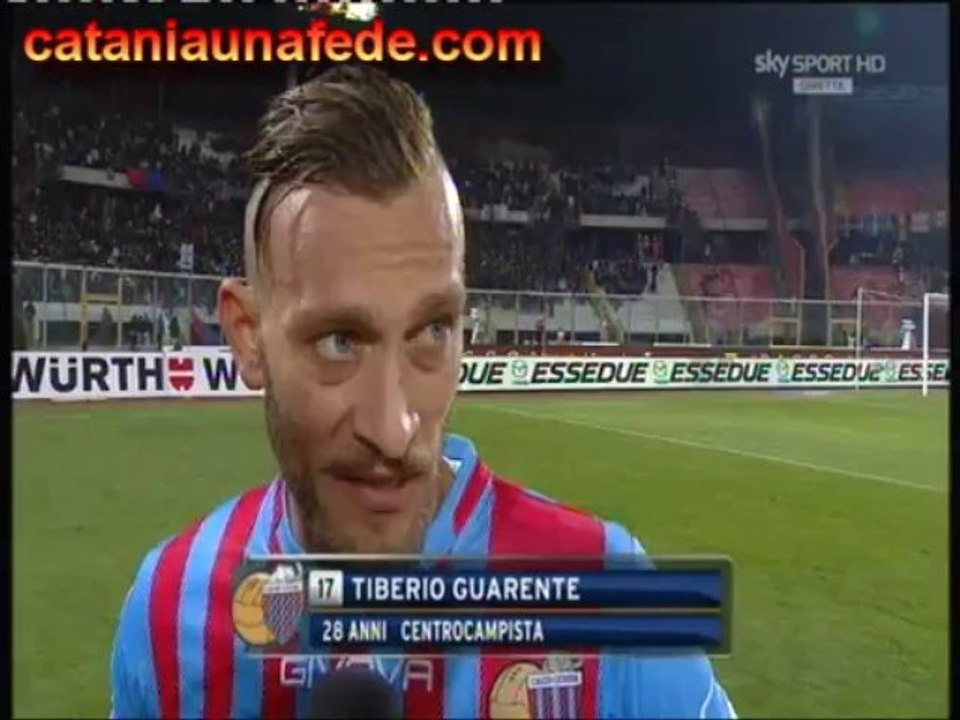 Guarente intervista 1°tempo sky