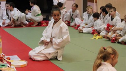 Remise des grades au Judo de Cornant vendredi 13 décembre 2013