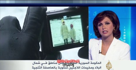 #إيمان_عياد - حصاد اليوم 14-12-2013 أزمة الثلج والبرد في سوريا