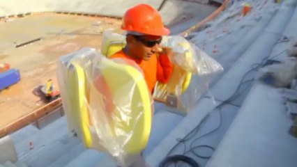 CdM 2014 - Mort d'un ouvrier à Manaus