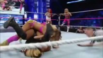 WWE: SmackDown - Eva Marie , Kaitlyn and Natalya vs. Cameron , Naomi and Brie Bella