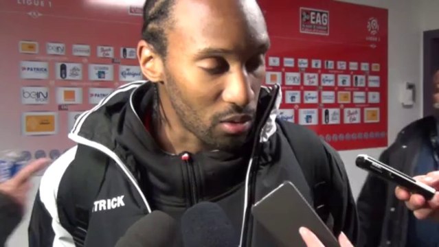 L1-J18 EAG-MONACO (0-2), la reaction de Jérémy Sorbon