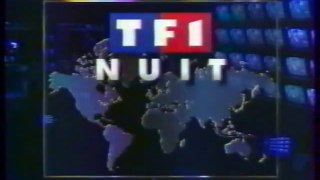 Le journal de la nuit 25 Décembre 1992 TF1