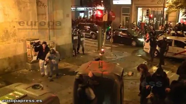 Altercados en la manifestación 'Rodea el Congreso'