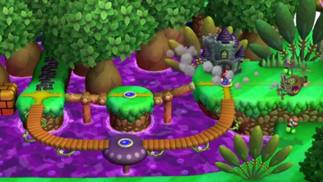 New Super Mario Bros U Walkthrough 46 Soda Jungle Final Castle All Star Coins HD 1080p Wii U