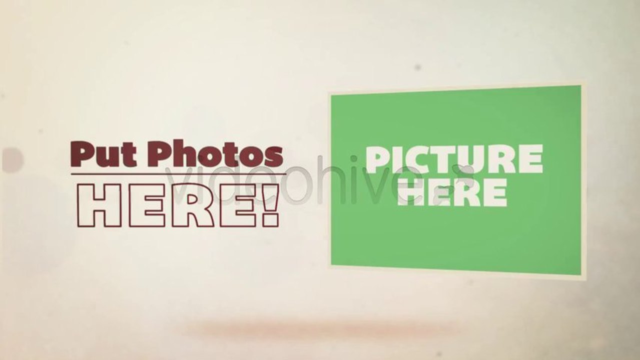 Swinging Text Opener - After Effects Template