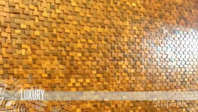 Nghệ thuật mosaic gỗ - Sự lựa chọn tinh tế trong kiến trúc nội thất khách sạn