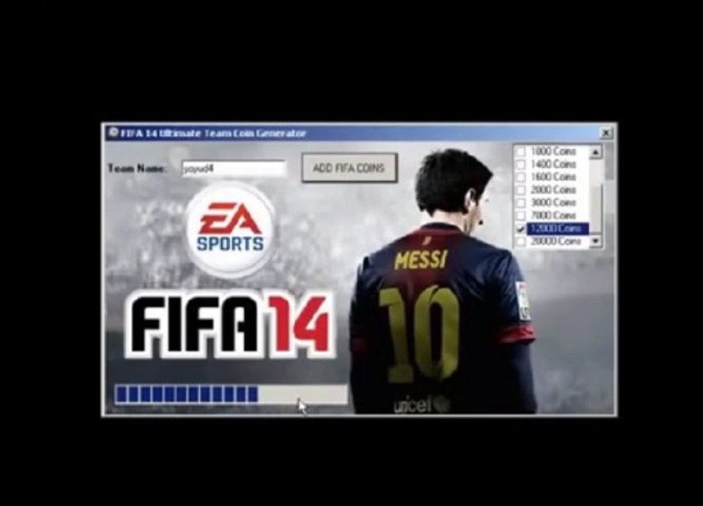 Fifa 14 Ultimate Team Coin Generator For Xbox360 GOLD PACKS