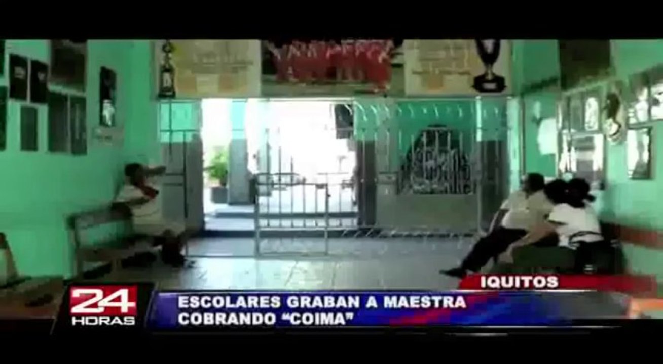 Loreto: Profesora exigía pago de S/.50 a sus alumnos para aprobarlos