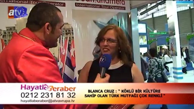 HAYATLA BERABER ALPER TEKBAŞ İZMİR AŞÇILAR FUARI