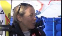 Ski Alpine World Cup Women's Giant Slalom ST.Moritz Interview Denise Karbon