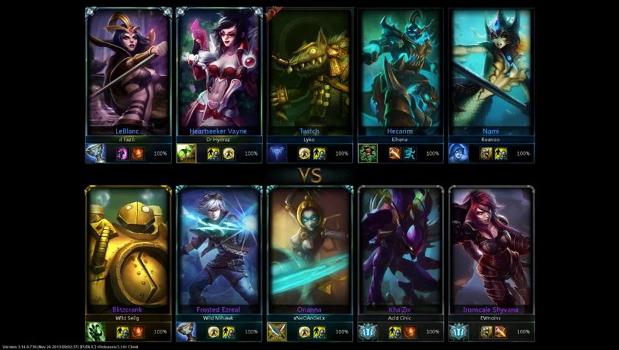 Staff vs Viewers 12.12 - Game 1
