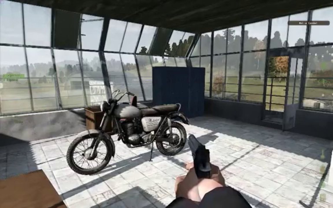 dayz garer sa moto dans tour de controle