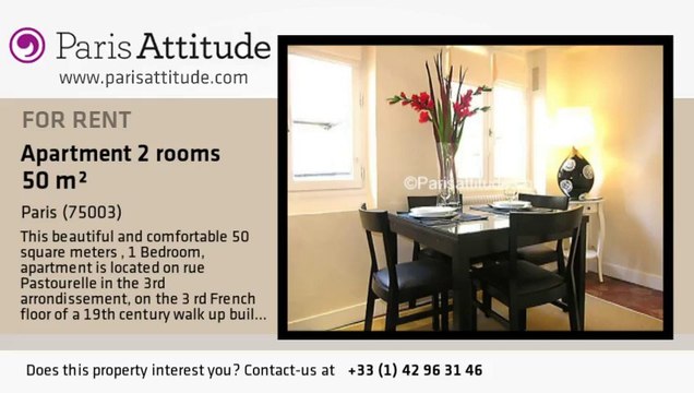 1 Bedroom Apartment for rent - Temple, Paris - Ref. 7059