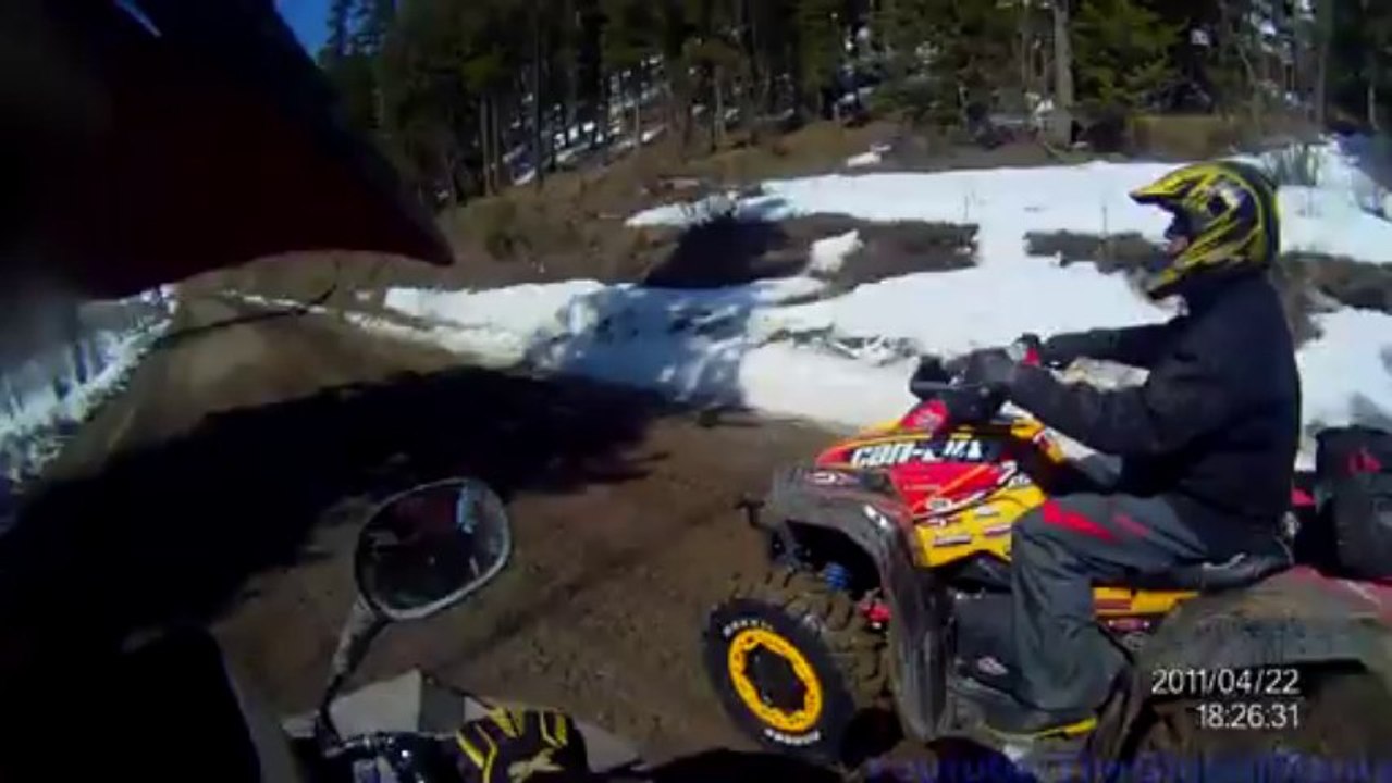 Powerful Quad Race: Dyno-tuned, Modded  Big HP Renegade vs Virtually Stock (HMF) Renegade