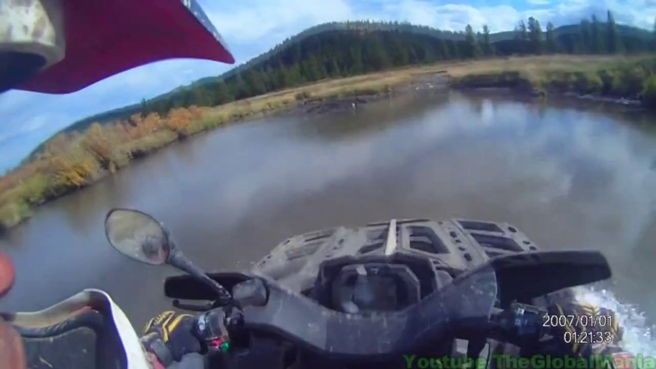 Extreme Offroading: Quad Wheelies And Mudding Action!