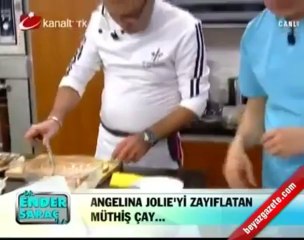 Ender Saraçtan  Angelina Jolie Mucize  Sarımsak Çayı Tarifi