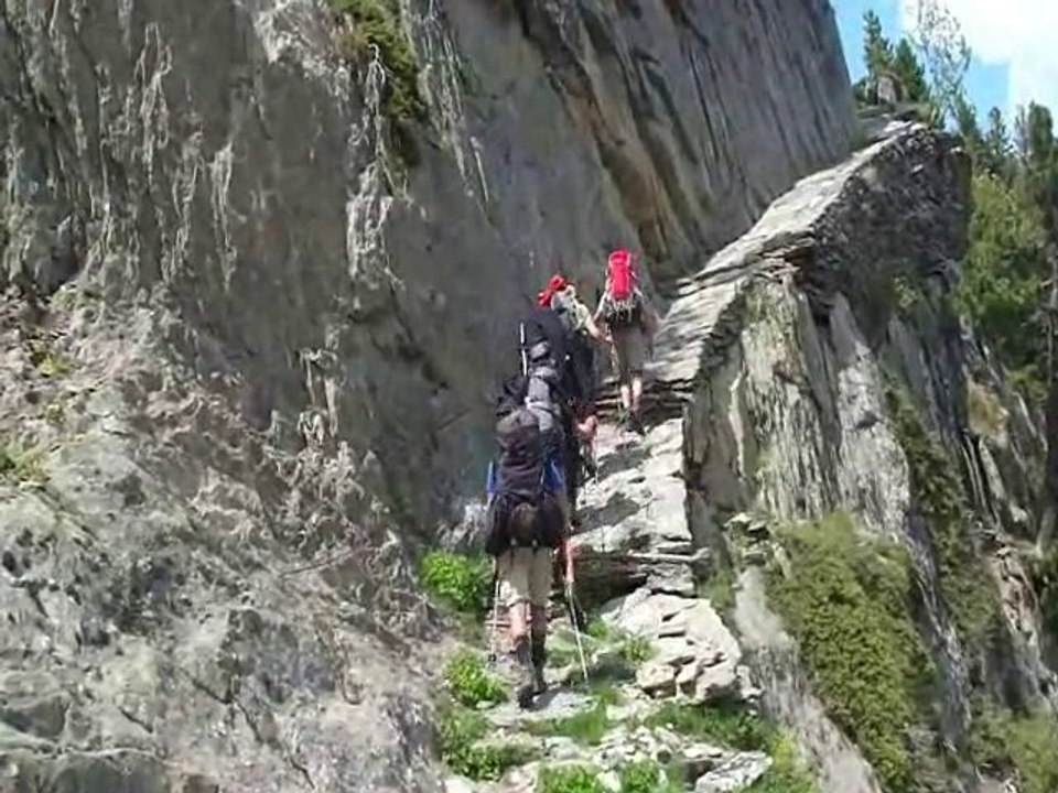 ALPES - TMB Etape chalet d'Arpette - Col de Balme (2013)