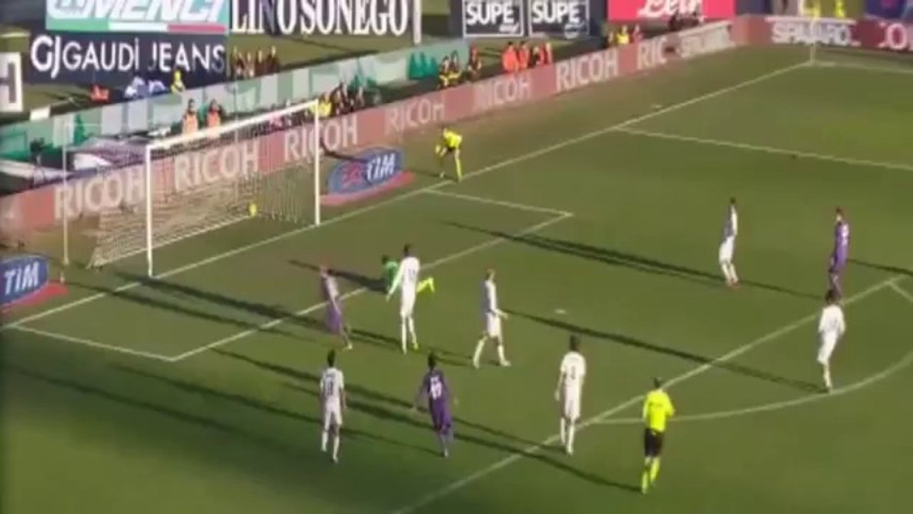 Borja valero goal fiorentina 2-0 bologna 15.12.2013 highlights