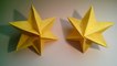 Como hacer una estrella modular de origami 3D (decoración navideña)
