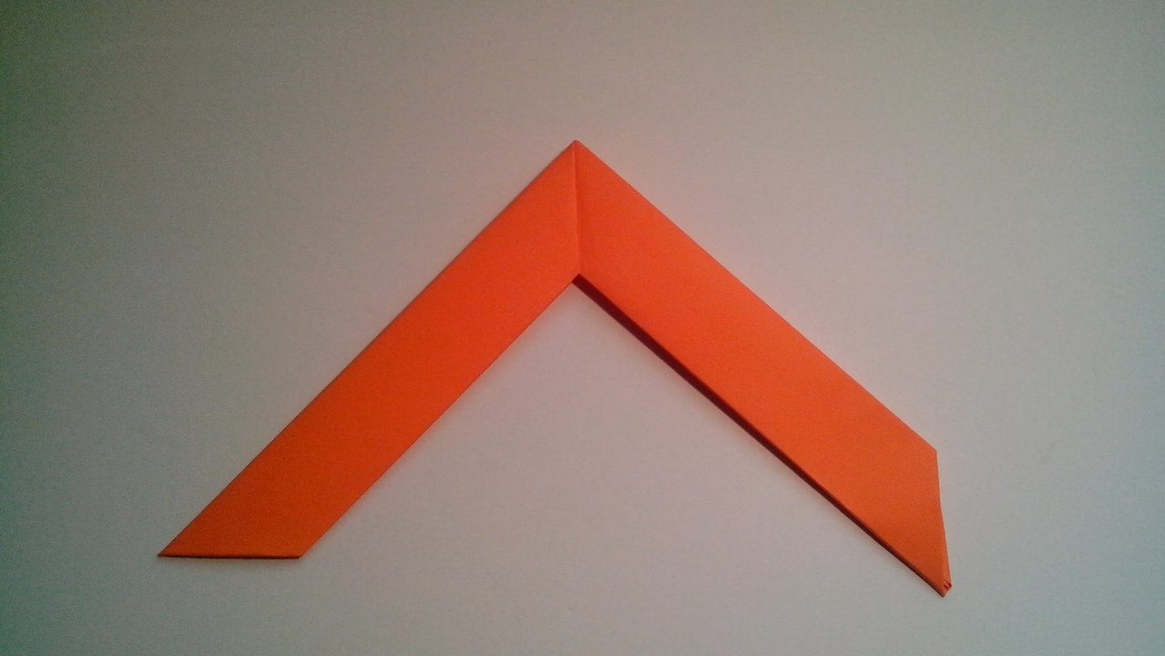 Como hacer un boomerang de papel (arma de origami)