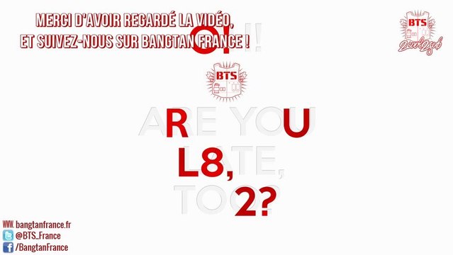 [2COOL2SUB] BANGTAN - We On (VOSTFR)