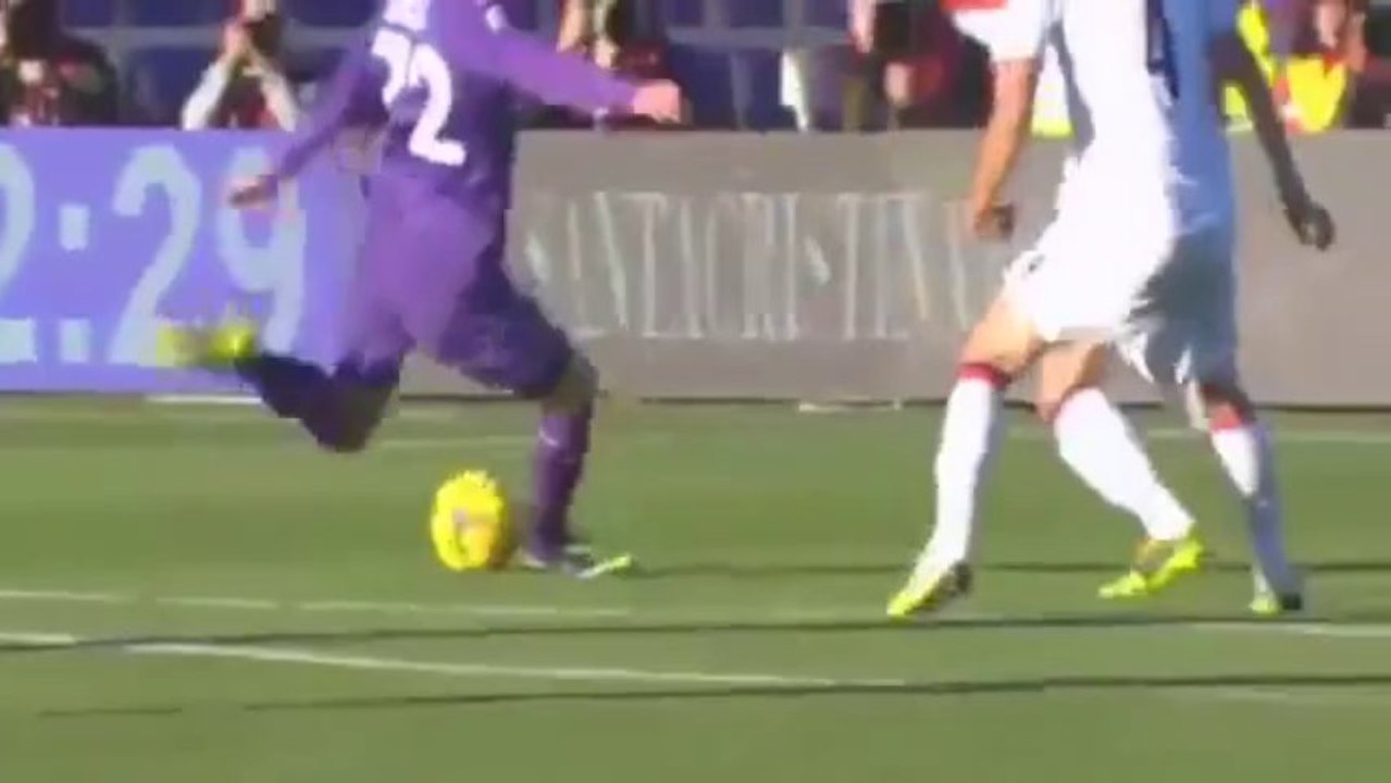 Fiorentina - Bologna 3-0 highlights ampia sintesi 15/12/2013 Serie A