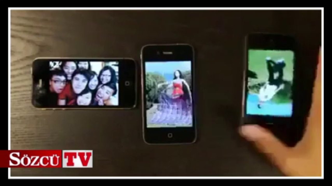 3 tane iPhone ile yapılan ilginç gösteri