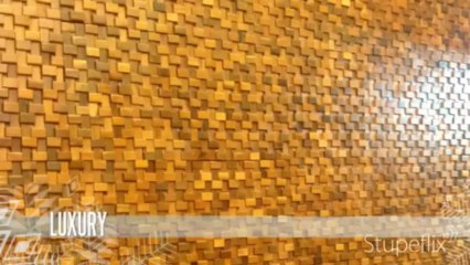 Nghệ thuật mosaic  gỗ - Sự lựa chọn tinh tế trong kiến trúc nội thất