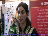 Mrs Sobia (SSO) ESSI Commenting on mega trade exhibition in Expo Lahore.