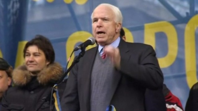 Sen. John McCain to Ukrainian protesters: 'This is your moment'
