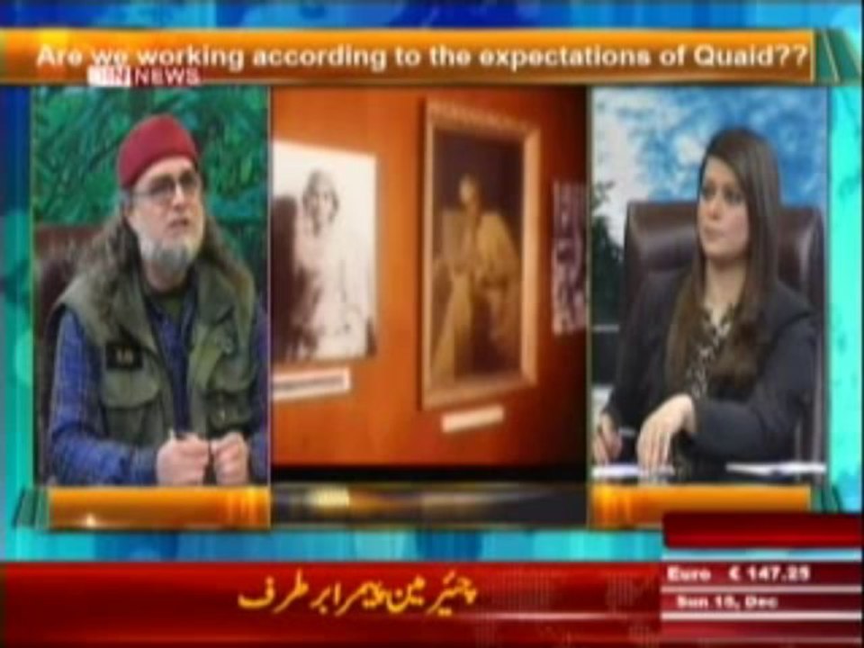 The Debate with Zaid Hamid (What was Quaid-e-Azam's Vision of Pakistan ???) 15 December 2013 Part-3