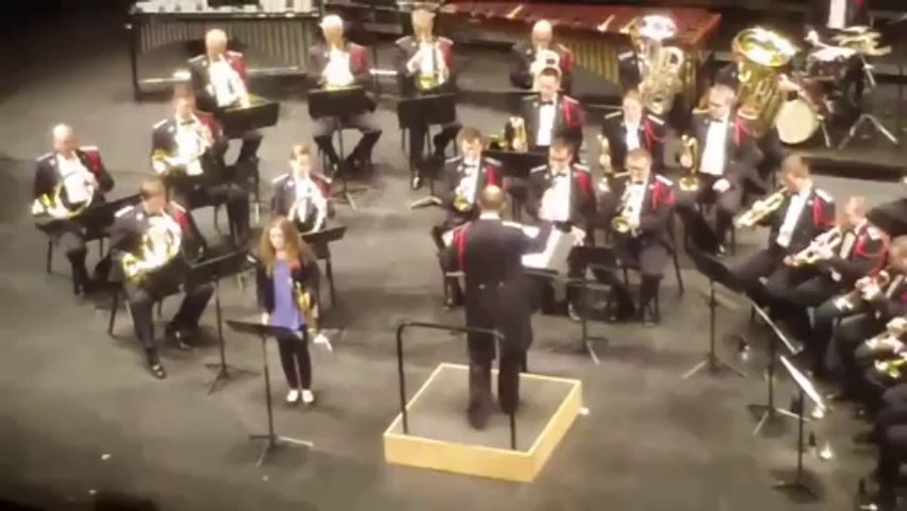 concerto pour trompette et batterie-fanfare Mvt1