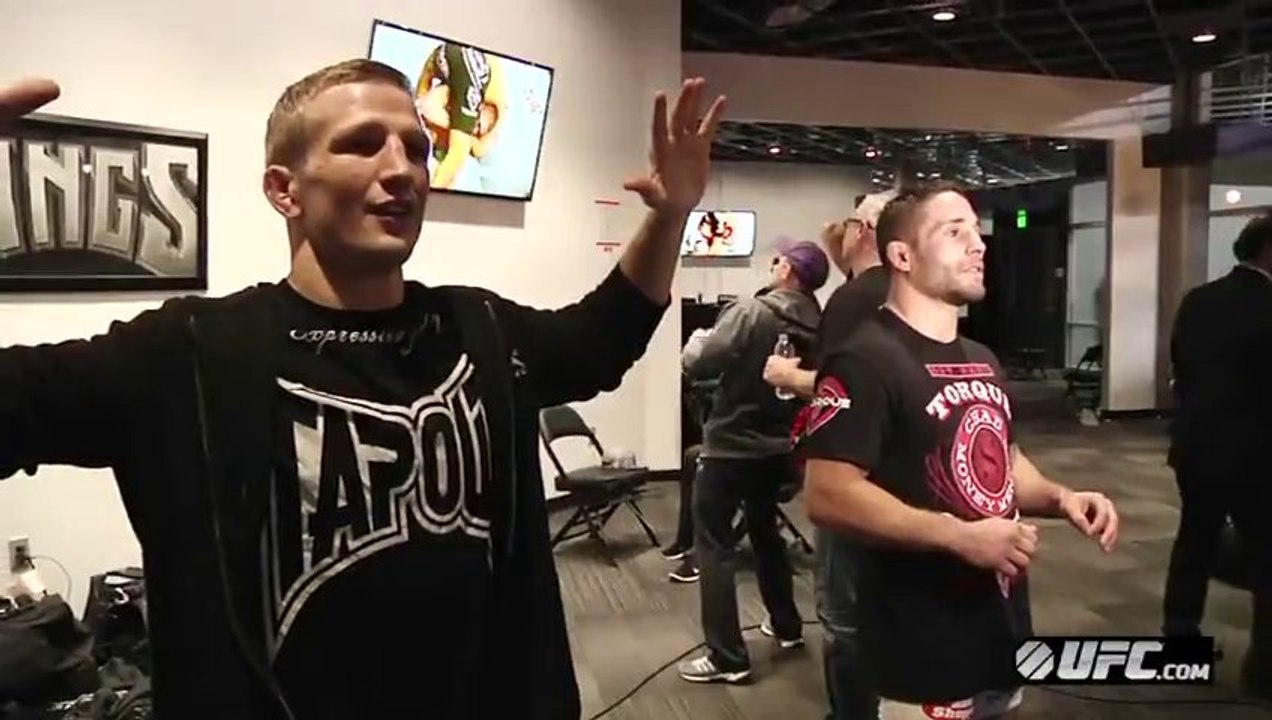 UFC on FOX 9: Team Alpha Male Reaction to Urijah Faber Win
