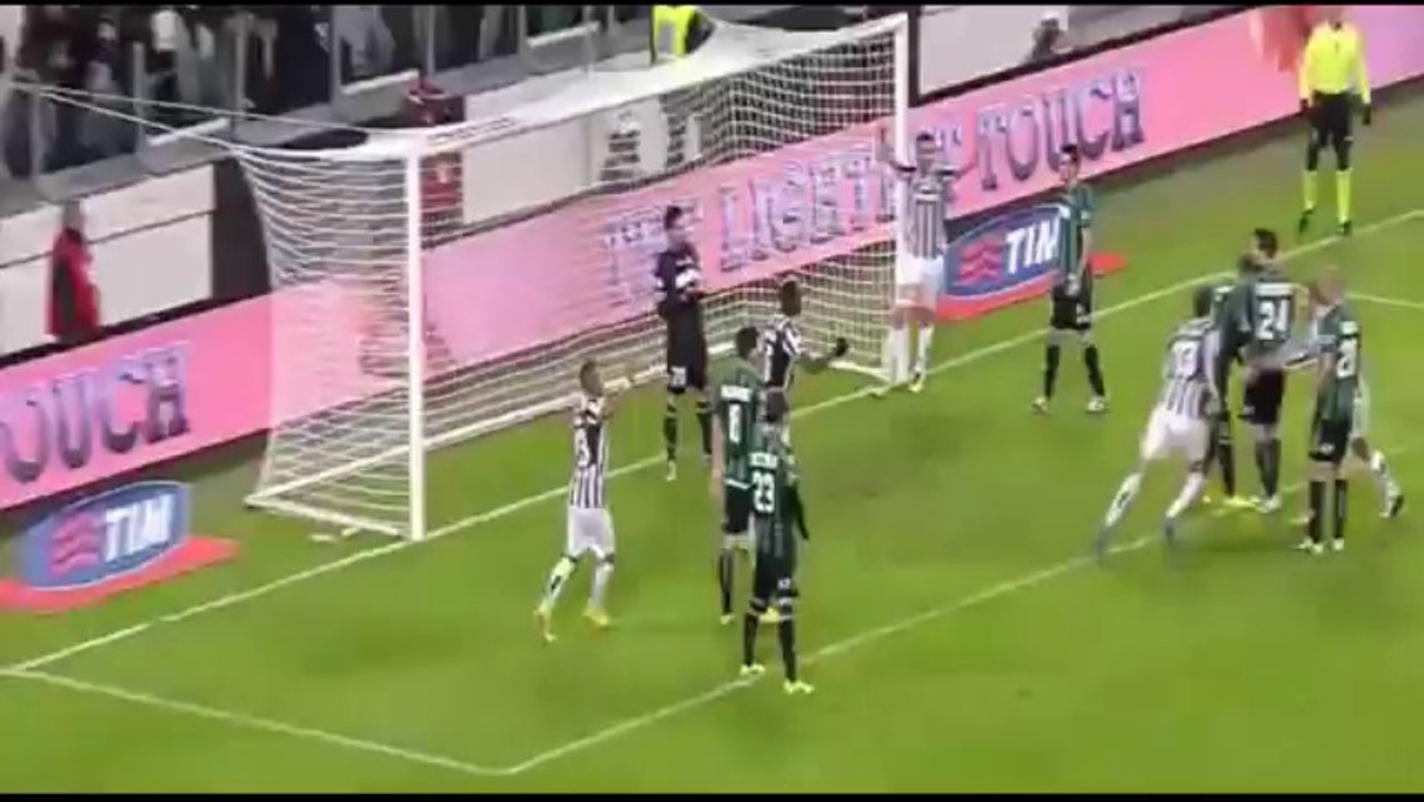 Juventus Vs Sassuolo 4-0 All Highlights And Goals 12-15-2013