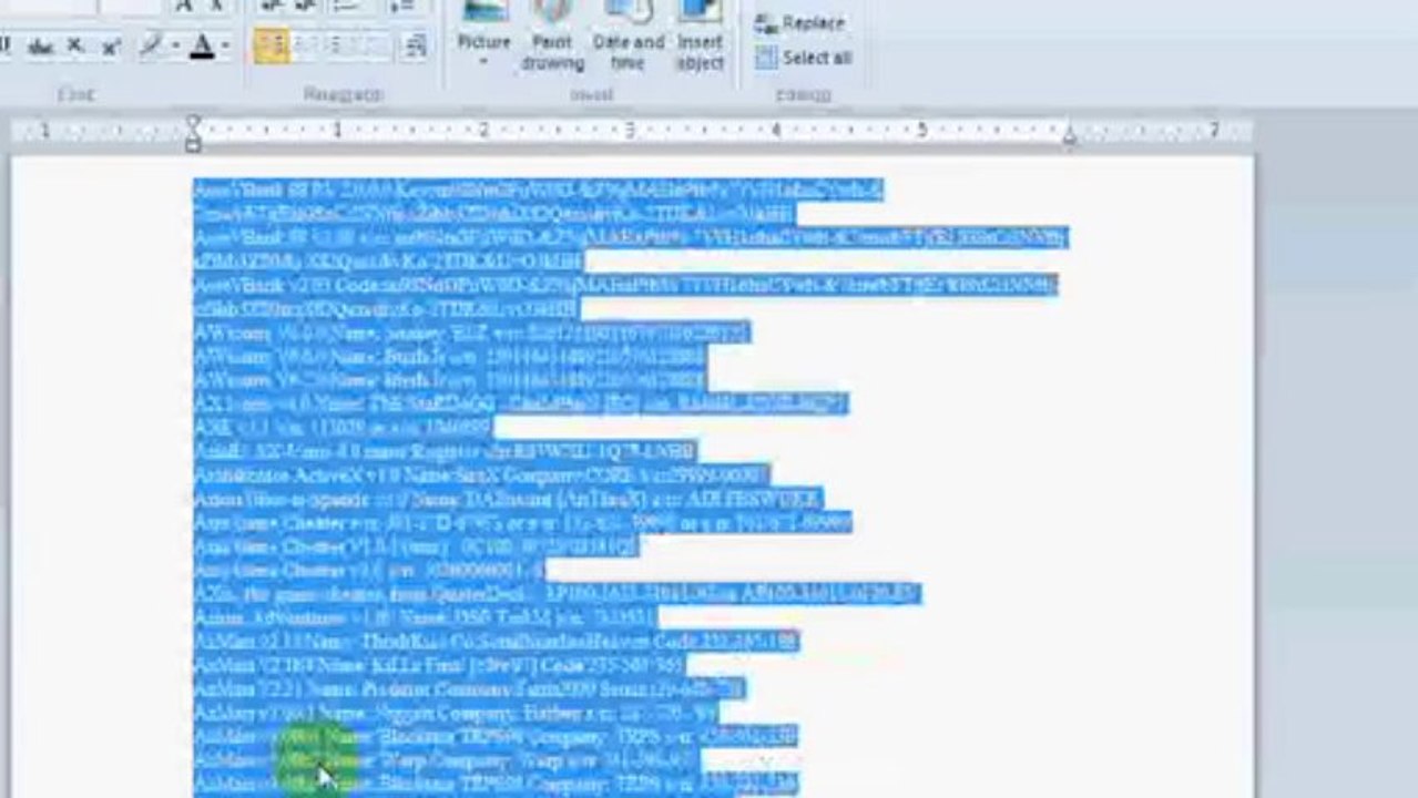 Free software Serial keys