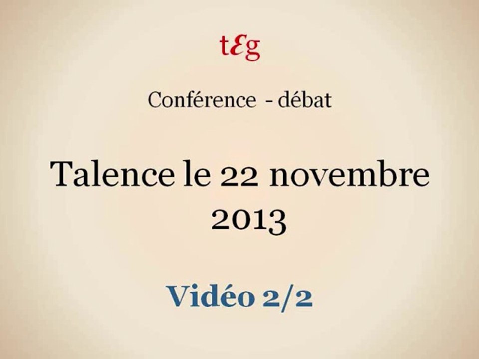 Les enjeux citoyens des flux migratoires - vidéo 2/2