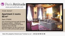 1 Bedroom Apartment for rent - Ile St Louis, Paris - Ref. 6532