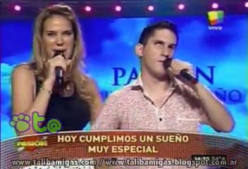 Pasión le cumple el sueño a JORGE DEPLACIDO