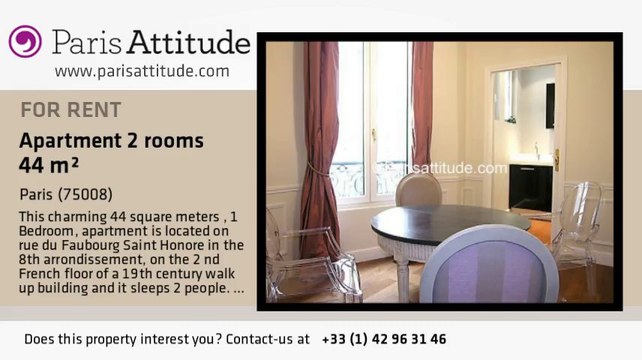 1 Bedroom Apartment for rent - Champs Elysées, Paris - Ref. 2534