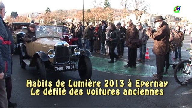 Défilé de voitures anciennes - Habits de Lumière 2013 à Epernay