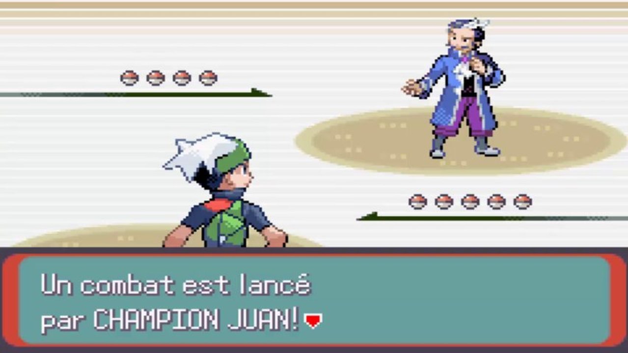 (WT) Pokémon Version Emeraude [22] : L'Arène de Atlatanopolis et Champion Juan