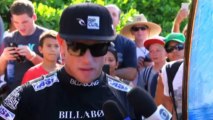 SURFING: Pipe Masters: Slater and Fanning celebrate in Hawaii